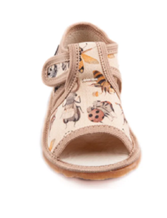 Detské prezuvky🐞chrobáčiky🐞inovatívne🐞19-32🐞krôčiky ku múdrosti 🐾 – papučky ako lúčne objatie s pamäťovou penou a kožou