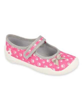 BEFADO - ružový mačací pôvab - prezuvky pre malé slečny, veľkosti 25-30