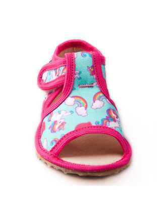 Detské prezuvky - 19-32 - jednorožec - inovatívne