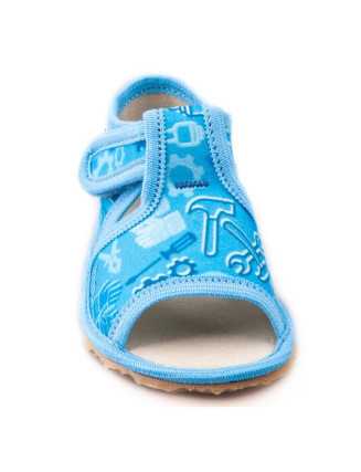 Detské prezuvky - 19-32 - nástroje modré - inovatívne