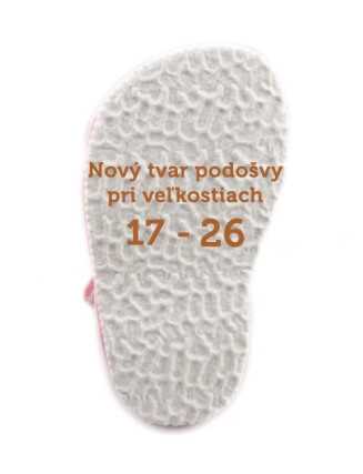 Detské prezuvky - 17-30 - škola hnedá