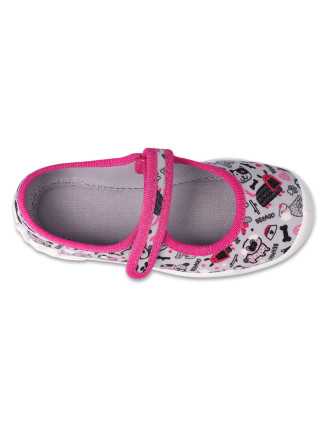 BEFADO, veľkosť 31-36 - kroky priateľstva a oddanosti - dievčenské prezuvky