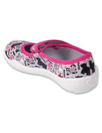 BEFADO, veľkosť 31-36 - kroky priateľstva a oddanosti - dievčenské prezuvky