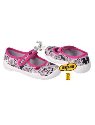 BEFADO, veľkosť 31-36 - kroky priateľstva a oddanosti - dievčenské prezuvky