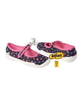 BEFADO, veľkosť 31-36 - kroky farebného sveta - dievčenské prezuvky