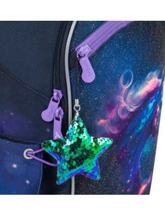 TOPGAL - COCO24006-školský batoh - žiariaca cesta múdrosti - jednorožec s ligotajúcou hviezdičkou