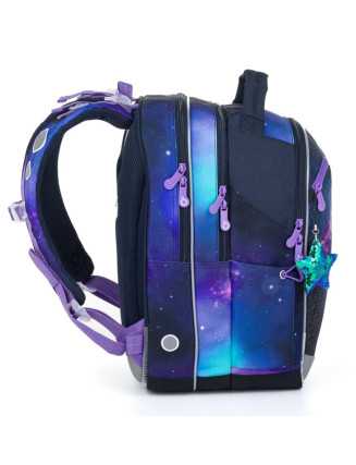 TOPGAL - COCO24006-školský batoh - žiariaca cesta múdrosti - jednorožec s ligotajúcou hviezdičkou