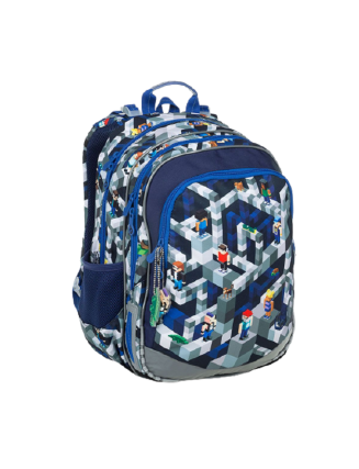 TOPGAL 🧩🌟 SmallSet - ELLY 19014 🧩🌟 školská sada pre chlapcov s postavičkami, blokmi a výbavou