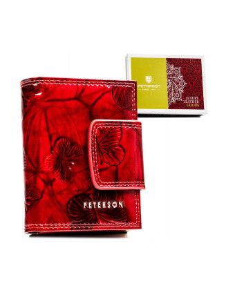 PETERSON-dámska peňaženka-motýlik v luxuse-úctyhodný priestor, kvalitné prevedenie, perfektný materiál a štýlové zapínanie