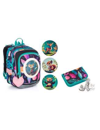 TOPGAL🐭🦌🐿️🐻SmallSet - ENDY 24005🌟💕🌳lesný kráľovský vzdelávací sen - dotyk lesnej mágie