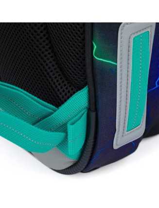 TOPGAL📚⚡MIRA 24019📚⚡školský batoh - školská búrka energie - chlapčenská taška s bleskom štýlu