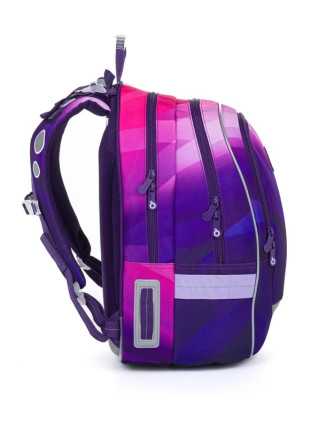 TOPGAL💜CODA 24007 - školský batoh💜fialová dúha snov 🎒 – kde víla tanca všíva eleganciu do každého stehu batohu✨