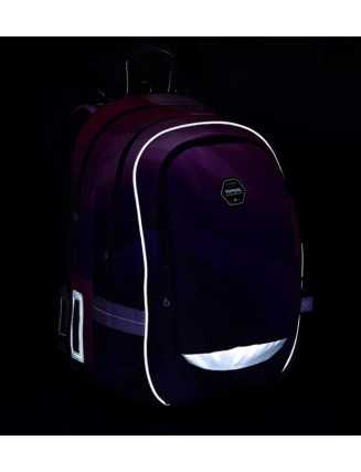 TOPGAL💜CODA 24007 - školský batoh💜fialová dúha snov 🎒 – kde víla tanca všíva eleganciu do každého stehu batohu✨
