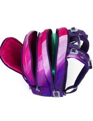 TOPGAL💜CODA 24007 - školský batoh💜fialová dúha snov 🎒 – kde víla tanca všíva eleganciu do každého stehu batohu✨