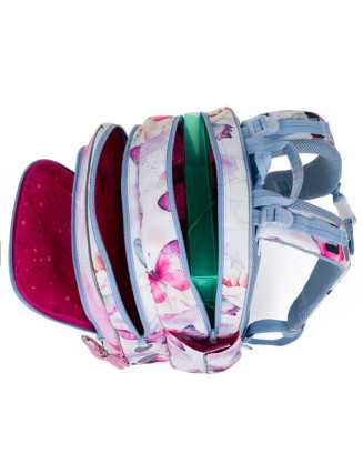 TOPGAL - ENDY24002-školský batoh - nežné krídla múdrosti - dievčenský školský batoh s motýlikmi a kvietkami