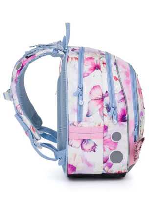 TOPGAL - ENDY24002-školský batoh - nežné krídla múdrosti - dievčenský školský batoh s motýlikmi a kvietkami
