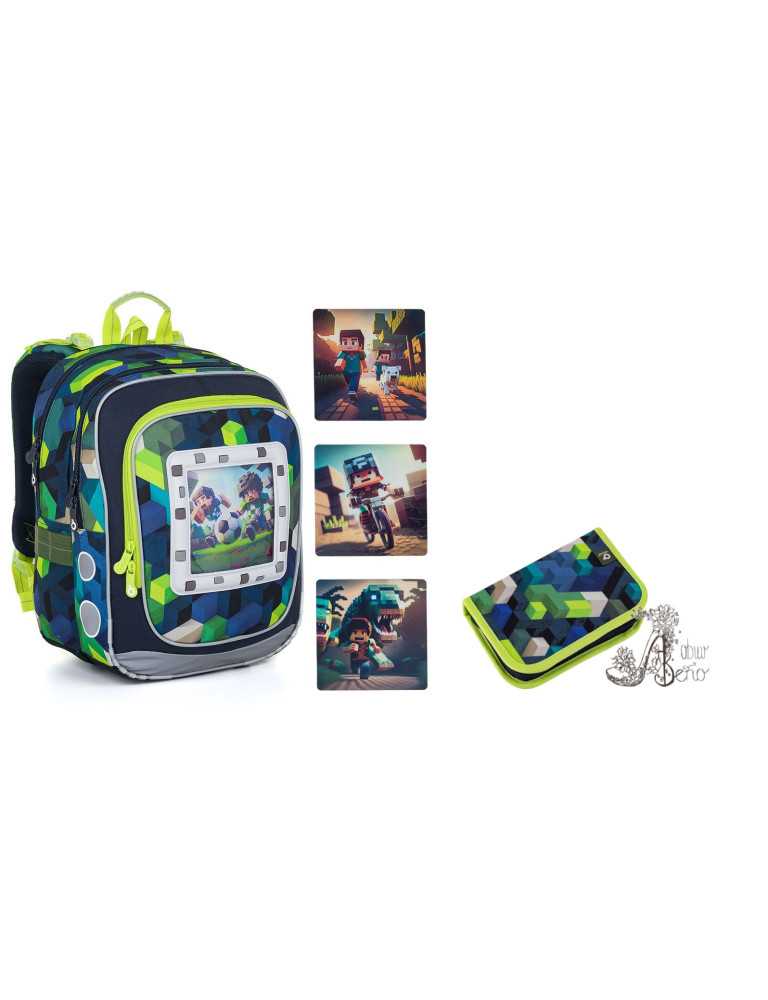 TOPGAL - SmallSet-ENDY24015 - expedícia do kráľovstva minestra - kde dinosaury strážia futbalové poklady