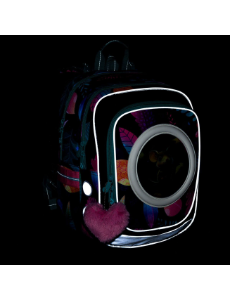 TOPGAL - ENDY 24005 - školský batoh - lesné kamarátky - srnka, veverička, medvedík, myška - cesta múdrosti pre malé srdiečka