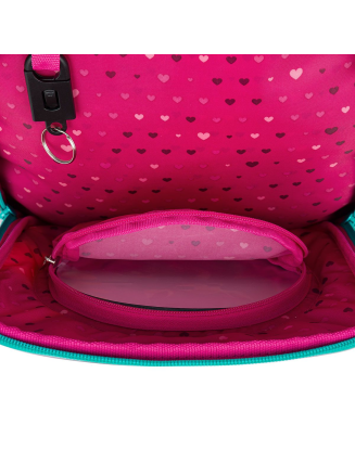 TOPGAL - ENDY 24005 - školský batoh - lesné kamarátky - srnka, veverička, medvedík, myška - cesta múdrosti pre malé srdiečka