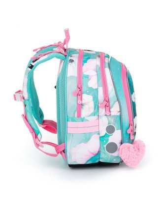TOPGAL 🌸✨🦄 ENDY 22053 🌸✨🦄 školský batoh - jazda snov, kde kvety tancujú - batoh plný fantázie a lesku