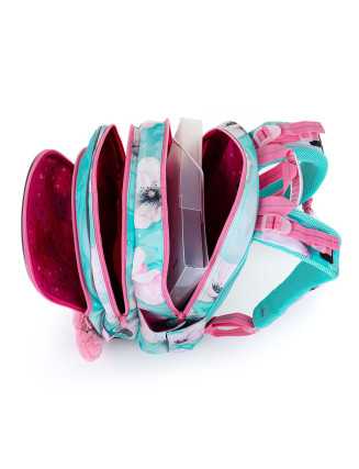 TOPGAL 🌸✨🦄 ENDY 22053 🌸✨🦄 školský batoh - jazda snov, kde kvety tancujú - batoh plný fantázie a lesku