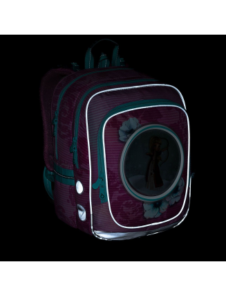 TOPGAL 🌸👑✨ ENDY 23005 🌸👑✨ kraľuj v škole s vlastnou rozprávkovou princeznou - školský batoh s vymeniteľnými obrázkami