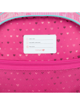 TOPGAL 🌸👑✨ ENDY 23005 🌸👑✨ kraľuj v škole s vlastnou rozprávkovou princeznou - školský batoh s vymeniteľnými obrázkami