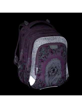 Bagmaster - set LUMI 24 G - biely psík v závoji múdrosti