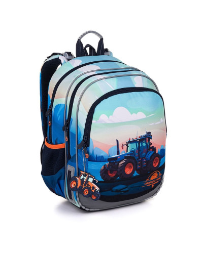 Školský set TOPGAL ELLY 25015 – batoh a peračník s motívom traktora