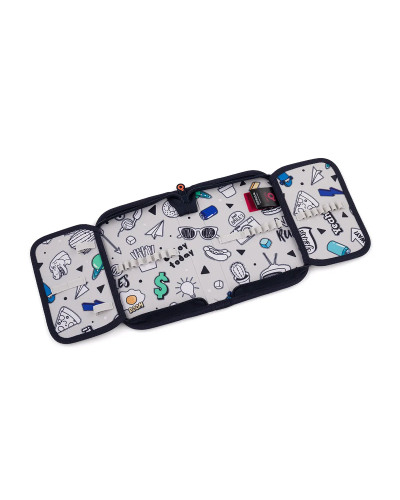 Školský set TOPGAL ELLY 25015 – batoh a peračník s motívom traktora