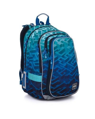 TOPGAL - SmallSet - 🌀LYNN 25017🌀labyrint vedomostí-modrý set ako mapa do sveta múdrosti a zázrakov 📘🧩✨