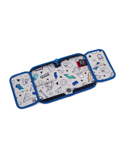 TOPGAL - SmallSet - 🌀LYNN 25017🌀labyrint vedomostí-modrý set ako mapa do sveta múdrosti a zázrakov 📘🧩✨