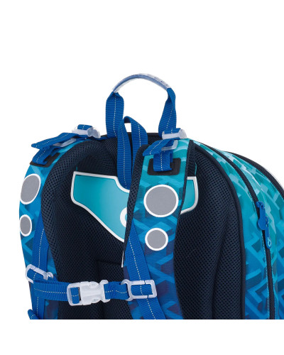 TOPGAL - SmallSet - 🌀LYNN 25017🌀labyrint vedomostí-modrý set ako mapa do sveta múdrosti a zázrakov 📘🧩✨