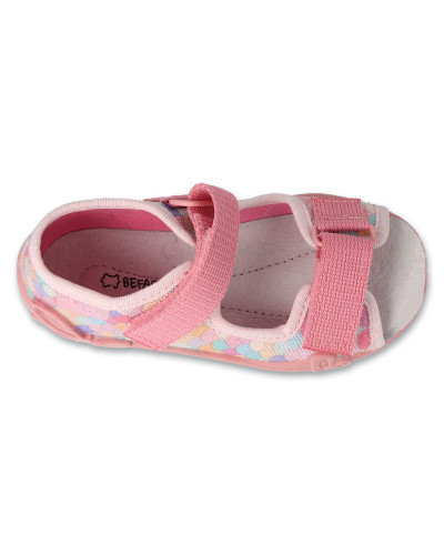 BEFADO - veľ.18-26 - dievčenské prezuvky – farebný tanec šupiniek na nohách vašich malých princezien🌸✨