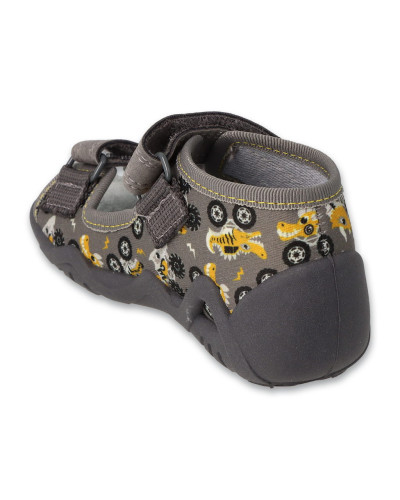 BEFADO - chlapčenské prezuvky – krokodíl na kolesách, každý krok ako jazda na obláčiku🚲🐊