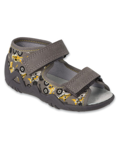 BEFADO - chlapčenské prezuvky – krokodíl na kolesách, každý krok ako jazda na obláčiku🚲🐊