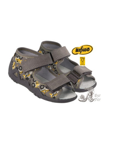 BEFADO - chlapčenské prezuvky – krokodíl na kolesách, každý krok ako jazda na obláčiku🚲🐊