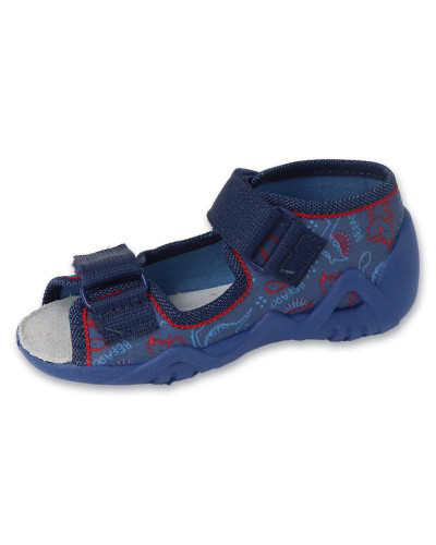 BEFADO -🦖dinosaurie dobrodružstvo v každom kroku – chlapčenské prezuvky s pevnou oporou a ľahkosťou dinosaurov🦖