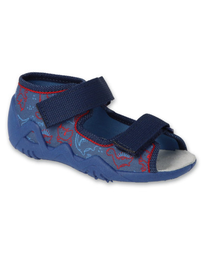 BEFADO -🦖dinosaurie dobrodružstvo v každom kroku – chlapčenské prezuvky s pevnou oporou a ľahkosťou dinosaurov🦖