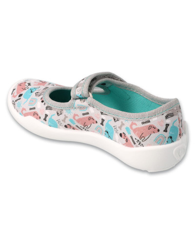 BEFADO -🌸očarujúci krôčik do sveta rozprávok – dievčenské prezuvky so psíkmi 🐶✨