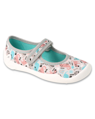 BEFADO -🌸očarujúci krôčik do sveta rozprávok – dievčenské prezuvky so psíkmi 🐶✨