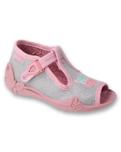 BEFADO -🌸kroky nežné ako vánok – dievčenské prezuvky s čarom rozkvitnutej lúky🐄💖