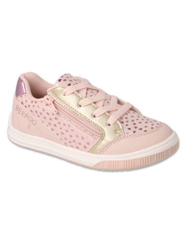 BEFADO -✨kroky v odlesku ružového zlata – staroružové tenisky so zlatým leskom ✨