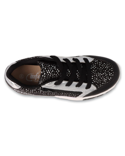 BEFADO -✨čierna noc so striebornou žiarou – tenisky pre princeznú štýlu! ✨