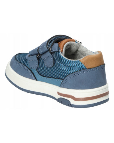 AmericanClub🌟chlapčenské tenisky–riflovomodrá hviezdička s hnedými akcentmi, svietiaca podrážka a ľahký krok do dobrodružstva✨👟