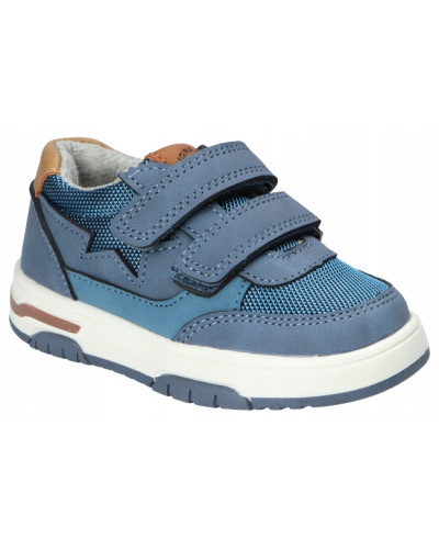 AmericanClub🌟chlapčenské tenisky–riflovomodrá hviezdička s hnedými akcentmi, svietiaca podrážka a ľahký krok do dobrodružstva✨👟