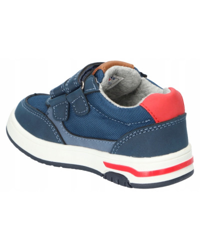 AmericanClub🌟chlapčenské tenisky – tmavomodrá hviezdička v zaujímavej kombinácii modrej, hnedej a červenej🌟