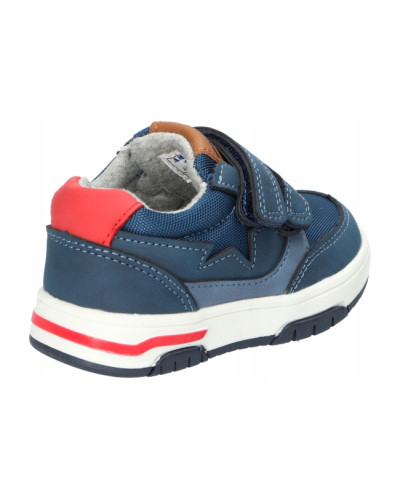 AmericanClub🌟chlapčenské tenisky – tmavomodrá hviezdička v zaujímavej kombinácii modrej, hnedej a červenej🌟