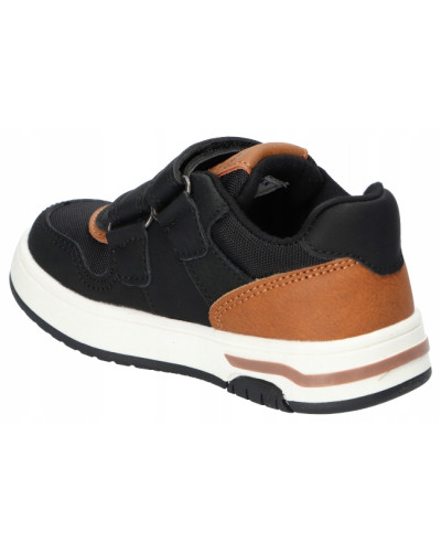 AmericanClub - chlapčenské tenisky – čierna elegancia s hnedými tónmi a precíznym detailom šitia🖤👟