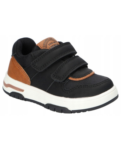 AmericanClub - chlapčenské tenisky – čierna elegancia s hnedými tónmi a precíznym detailom šitia🖤👟